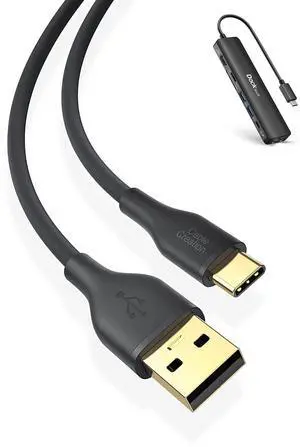 Bundle - 2ItemsCableCreation USB A to USB C Cable 6ft + USB C Hub 4K 60Hz