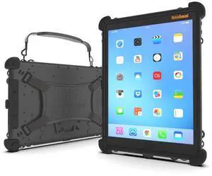 MobileDemand Ultra Rugged Case for iPad 10.2 | MIL-STD-810G | Lightning Port Cover | Briefcase Handle, Back Hand Strap, Mountable