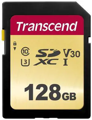 Transcend 128GB SDXC/SDHC 500S Memory Card TS128GSDC500S