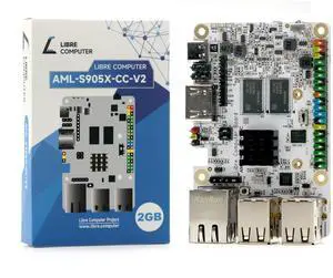 Libre Computer Sweet Potato Single Board ARM SBC AML-S905X-CC-V2 2GB Pi PC Alternative