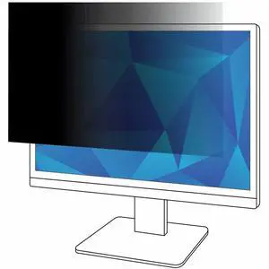 3M Frameless Blackout Privacy Filter for 19.5" Widescreen Flat Panel Monitor, 16:9 Aspect Ratio