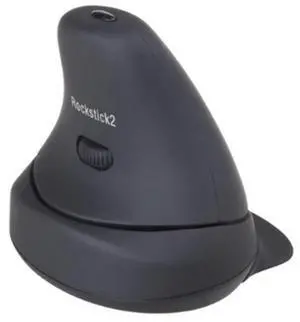Ergoguys Ergonomic Rockstick 2 Meduim Mouse Wireless KOV-RS200WM, Black