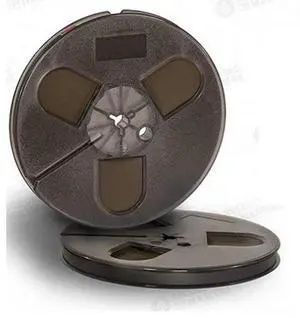 NEW RTM PYRAL BASF LPR35 1/4" 1800' 549m 7" Plastic Reel Trident Hinged Box RMG/EMTEC Studio Mastering Tape R34511