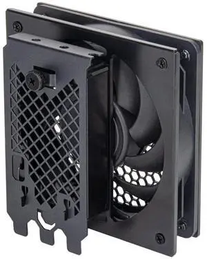 SilverStone Technology FDP02 External GPU Cooling Fan Adapter Bracket, SST-FDP02B