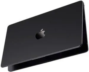 Soonjet for MacBook Air 15 inch Case M4 2025 2024 2023 M3 M2 [Top-Tier Matte Finish] [Ultra Thin Armor] Hard Shell Laptop Cover - Noble Black Clear