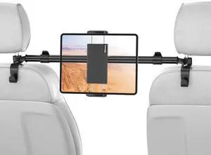 Car Tablet Holder Mount for iPad: Headrest Tablet Stand for Car Back Seat Compatible with iPad Pro Air Mini | Galaxy Tab | Kindle Fire HD | Switch OLED or Other 4.7-16.1" Devices