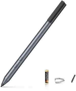 Stylus Pen for HP Envy X360 Pavilion X360 Specter X360 Spectre X2 Envy X2 Rechargeable MPP 1.51 Tilt Active Pen with 1024 Pressure Sensitivity, Palm Rejection, Magnetic Attachment Function (Black)