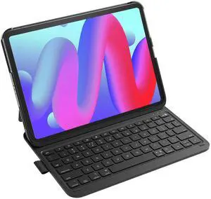 Inateck for iPad 10th/11th Gen Case with Keyboard, Ultralight Keyboard with Pen Holder for iPad 11th(2025 11" A16)/10th Gen(2022 10.9"), Air 11" M3/M2 (2025/2024), Air 5/4, Pro 11 4/3/2/1,AirTap Black