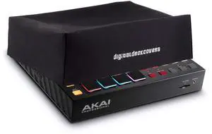 Akai Professional MPC One/MPC One + Dust Cover Protector [Water Resistant, Antistatic, Black Premium Fabric] by DigitalDeckCovers