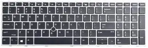New Replacement Keyboard Compatible with HP ZBOOK 15 G5 G6 17 G5 G6 L29635-001 L12765-001 L28407-001 with Backlit with Pointer