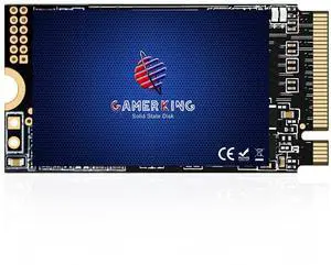 GAMERKING SSD 256GB M.2 2242 NVMe PCIe Gen3.0x4 42mm M.2 NVMe SSD M Key 3D NAND TLC High Performance Internal Solid State Drive for Ultrabook Desktop Notebook PC