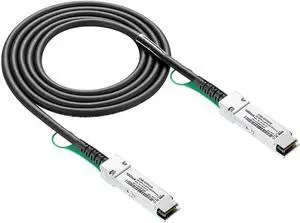 10Gtek 40G QSFP+ DAC Cable - 40GBASE-CR4 Passive Direct Attach Copper Twinax QSFP Cable for Dell Force10 CBL-QSFP-40GE-PASS-0.75M Devices, 0.75-Meter