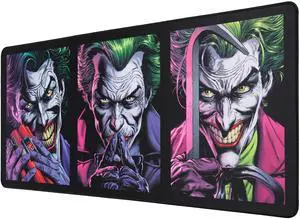 DC Comics Joker XXL Mouse Pad 35 in x 15.7 in - Gift Joker Gaming Desk pad 90 mm x 40 mm - Official Licensed