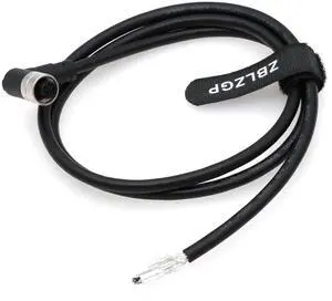 ZBLZGP M12 5-Pin A-Coded 90° Female Connector to Bare Wire, Gold-Plated Contacts, Low Resistance for Signal Transmission 8M