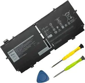 SUNNEAR 52TWH Laptop Battery Replacement for Dell XPS 13 7390 2-in-1 Series Notebook P103G P103G001 P103G002 MM6M8 0MM6M8 XX3T7 0XX3T7 51Wh 7.6V 6375mAh 4Cell