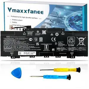 Vmaxxfanee PC03XL Laptop Battery Replacement for HP Pavilion x360 14 Convertible PC 14-DY 14-DH 14-DW 14-CD 14-BA 15-ER Series Notebook M24648-005 HSTNN-OB1W M24421-AC1 M24421-271 TPN-DB0E PC03043XL