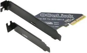 RIITOP PCIe to Oculink Adapter for eGPU [1-Port], PCIe Gen4 x4 to Oculink SFF-8612/SFF-8611 Card