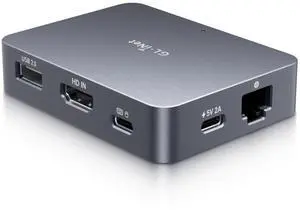 GL.iNet Comet (GL-RM1) Remote KVM Control Over Internet, 4K@30Fps, Tailscale Support, Remote Keyboard, Video, MouseInstall OS Via BIOS Control, Adapted KVM Switches, Mouse Jiggler for Home Work