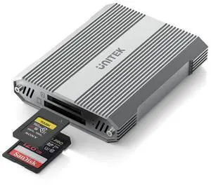 Unitek CFexpress Type A and SD4.0 UHS-II Memory Card Reader, 10Gbps USB 3.2 Gen 2, CF Express Reader for CFexpress Type A/SD/SDHC/SDXC/SDUC, Plug and Play, Compatible with Windows/Mac/Linux/Android