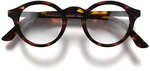 LONDON MOLE® Graduate Blue Light Blocking Glasses  Cool round panto shape  Anti-eyestrain for screens  Unisex with spring hinges