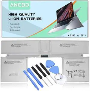 ANCBD G3HTA024H Keyboard Battery for Microsoft Surface Book 1 Model 1703 1704 1705 13.5-inch G3HTA023H G3HTA021H G3HTA048H 7.5V 51Wh/6800mAh (Not Fits for Book 1 Screen)