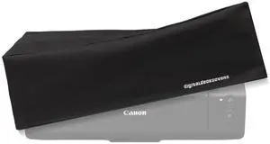 DigitalDeckCovers Printer Dust Cover & Protector for Canon Pixma Pro-10 / Pro-100 Printers [Antistatic, Water Resistant, Heavy Duty Fabric, Black]