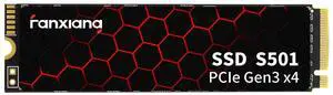 fanxiang S501 1TB NVMe SSD 3D NAND 1.3 PCIe Gen3x4 M.2 2280 Internal Solid State Drive (Read/Write Speed up to 2,150/1,600 MB/s) Compatible with Laptop & PC Desktop