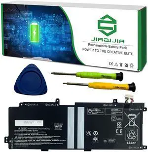JIAZIJIA MC02XL Laptop Battery Replacement for Hp Elite X2 G8 Tablet Series Notebook M33875-005 M30488-2C1 Black 7.7V 47Wh 5950mAh