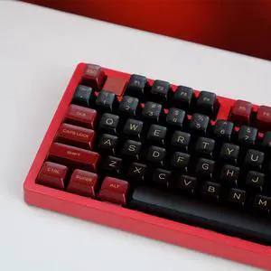 142 Keys Custom Keycaps SA Profile Doubleshot Keycaps Set Fit for 61/64/87/104/108 Cherry Mx Switches Mechanical Keyboard