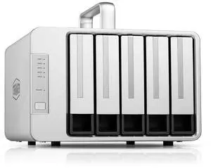 TERRAMASTER D5 Thunderbolt 3 Professional-Grade 5-Bay External Hard Drive Enclosure RAID 0/RAID1/RAID5/RAID10/JBOD Hard Disk RAID Storage (Diskless)