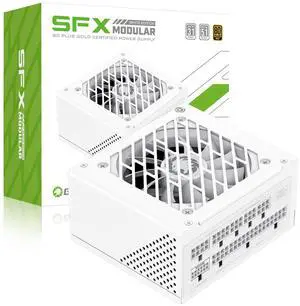 GAMEMAX GS Series SFX Power Supply 750W, Full Modular, 80 Plus Gold PSU (GS-750G WT)