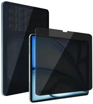 ZQCFKJ 360Matte Privacy Filter for iPad Pro 11-inch M4 (2024 Release) - 4-Way Privacy Screen Protector for Data Confidentiality, Anti-Spy, Anti-Glare, Easy Install, Bubble Free