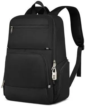 HANXIUCAO Backpacks for Men Business Laptop Backpack Anti Theft College School Work Backpack Fits 15.6 Inch Computer(Black, Large)