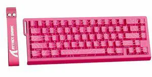 ATTACK SHARK X68 HE 8000Hz Rapid Trigger Keyboard, 0.01mm RT Accuracy Wired Gaming Keyboard with Magnetic Switch, Adjustable Actuation, Rapid Trigger, Snap Tap, RGB Lighting for PC/Mac, Ruby