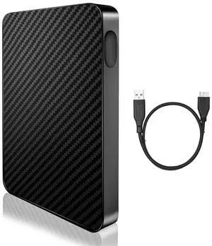 Ultra Slim Portable External Hard Drive HDD-USB 3.0, 500GB External Solid State Drive, For PC, Mac, Desktop, Laptop, PS4, PS5, PlayStation, Xbox One X/S, Xbox 360, Xbox Series X/S, Office&Game