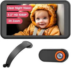 LUCKVIEW 17mm Ball Mount Adjustable Bendable Monitor Stand with Strong Adhesive Base (BM2)