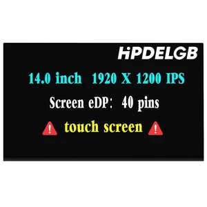 HPDELGB Replacement for Lenovo Thinkpad X1 Carbon Gen 9 10 11 21HM000KUS 21HM002DUS LCD Screen LED Display Panel 1920x1200 WUXGA IPS 40 Pin Touch Screen HPDELGB Replacement for Lenovo Thinkpad X1 Carbon Gen 9 10 11 21HM000KUS 21HM002DUS LCD Screen LED Display Panel 1920x1200 WUXGA IPS 40 Pin Touch Screen