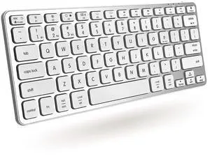 Macally Multi Device Backlit Mac Bluetooth Keyboard - Great for Saving Space - Rechargeable Small Wireless Keyboard for MacBook Pro/Air, iMac, Apple Mac Pro/Mini Macally Multi Device Backlit Mac Bluetooth Keyboard - Great for Saving Space - Rechargeable Small Wireless Keyboard for MacBook Pro/Air, iMac, Apple Mac Pro/Mini