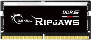 G.SKILL Ripjaws DDR5 SO-DIMM Series DDR5 RAM 32GB (1x32GB) 5600MT/s CL40-40-40-89 1.10V Unbuffered Non-ECC Notebook/Laptop Memory SO-DIMM (F5-5600S4040A32GX1-RS) G.SKILL Ripjaws DDR5 SO-DIMM Series DDR5 RAM 32GB (1x32GB) 5600MT/s CL40-40-40-89 1.10V Unbuffered Non-ECC Notebook/Laptop Memory SO-DIMM (F5-5600S4040A32GX1-RS)