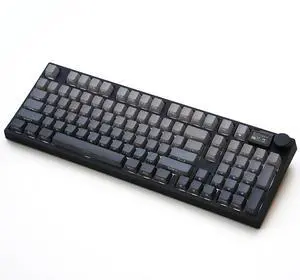 NJ98 Wireless Custom Mechanical Keyboard with Screen Knob 96% Hot Swappable RGB Keyboard Mac Windows (White, Steel Plate - G Milky Yellow Pro) NJ98 Wireless Custom Mechanical Keyboard with Screen Knob 96% Hot Swappable RGB Keyboard Mac Windows (White, Steel Plate - G Milky Yellow Pro)