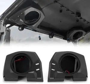 A & UTV PRO Rear Roof Speakers Pods for Polaris General 1000 2020-2025 Accessories 6.5" Speaker Mount Pods System Panel Replace #2637784#2637785 A & UTV PRO Rear Roof Speakers Pods for Polaris General 1000 2020-2025 Accessories 6.5" Speaker Mount Pods System Panel Replace #2637784#2637785