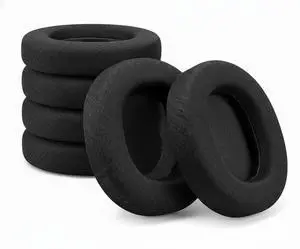 Replacement Ear Pads with Mesh Fabric & High Density Foam for Sony MDR-7506, Compatible with Sony MDR V6 V7 MDR-CD900ST Headphones, Comfortable Cushions for Wired Over Ear, 6PCS Black Replacement Ear Pads with Mesh Fabric & High Density Foam for Sony MDR-7506, Compatible with Sony MDR V6 V7 MDR-CD900ST Headphones, Comfortable Cushions for Wired Over Ear, 6PCS Black