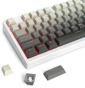 Owpkeenthy OEM Profile Double Shot PBT Keycaps 135 Keys, Shine Through Gradient Design, Backlit Custom Key Cap Set for MX Switch Mechanical Gaming Keyboard (OEM Dust) Owpkeenthy OEM Profile Double Shot PBT Keycaps 135 Keys, Shine Through Gradient Design, Backlit Custom Key Cap Set for MX Switch Mechanical Gaming Keyboard (OEM Dust)