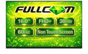 Fullcom New LCD Replacement Screen (Non Touch) 16.0 Inch IPS (No Brackets) B160UAN04.0 WUXGA 1920x1200 30 Pin Matte for Dell DP/N DPN VYVP0 0VYVP0 OVYVP0 for Laptop/Display/Screen/LCD Application Fullcom New LCD Replacement Screen (Non Touch) 16.0 Inch IPS (No Brackets) B160UAN04.0 WUXGA 1920x1200 30 Pin Matte for Dell DP/N DPN VYVP0 0VYVP0 OVYVP0 for Laptop/Display/Screen/LCD Application