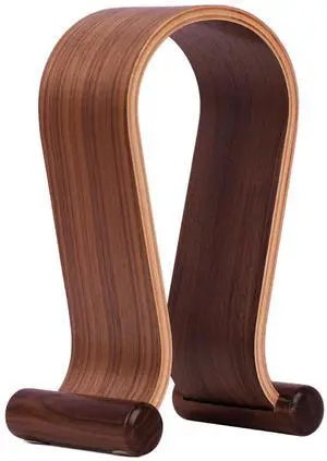 ZJL Wood Headphone Stand for Desk - Headset Holder Cute Gaming Wooden Headphones Hanger Hook Rack Base Storage Head Phone Accessories ZJL Wood Headphone Stand for Desk - Headset Holder Cute Gaming Wooden Headphones Hanger Hook Rack Base Storage Head Phone Accessories