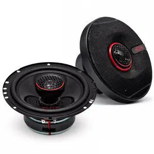 Warzone WZ-E652 6.5" Coaxial Car Speakers - 650W Max Power, 4 Ohm, Full Range Audio, PEI Dome Tweeter, Shallow Mount Design, OEM Fit - Perfect for Cars, Trucks, SUVs Warzone WZ-E652 6.5" Coaxial Car Speakers - 650W Max Power, 4 Ohm, Full Range Audio, PEI Dome Tweeter, Shallow Mount Design, OEM Fit - Perfect for Cars, Trucks, SUVs