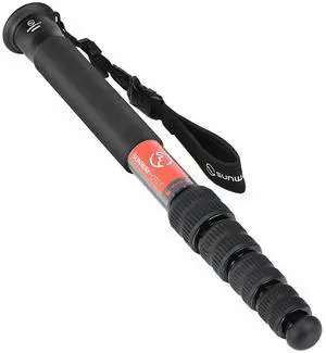 SUNWAYFOTO M3650C CF Monopod 36mm Top Section 10kg 22lb Max Load Carbon Fiber 1/4" / 3/8" Super Portable SUNWAYFOTO M3650C CF Monopod 36mm Top Section 10kg 22lb Max Load Carbon Fiber 1/4" / 3/8" Super Portable