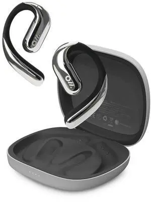 Oladance OWS Pro Open-Ear True Wireless Headphones, Noise Cancellation, Stable Bluetooth 5.3 Connection, Amplifier Chip, Virtual Bass, 360 Superior Sound, 16H Playtime, Comfortable Fit (Silver Oladance OWS Pro Open-Ear True Wireless Headphones, Noise Cancellation, Stable Bluetooth 5.3 Connection, Amplifier Chip, Virtual Bass, 360 Superior Sound, 16H Playtime, Comfortable Fit (Silver