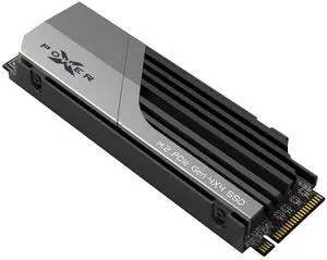 Silicon Power 2TB XS70 Nvme PCIe Gen4 M.2 2280 SSD R/W Up to 7,300/6,800 MB/s, DRAM Cache, with Built-in PS5 Heatsink, Compatible with PlayStation 5 (SP02KGBP44XS7005) Silicon Power 2TB XS70 Nvme PCIe Gen4 M.2 2280 SSD R/W Up to 7,300/6,800 MB/s, DRAM Cache, with Built-in PS5 Heatsink, Compatible with PlayStation 5 (SP02KGBP44XS7005)