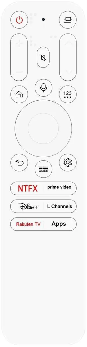 WR24GA Voice Replacement Simple Remote Control Applicable for LG Smart TV 2024 86QNED85TUA 50QNED85TUA 55QNED85TUA 50UT8000PUA 55UT8000PUA 65UT8000PUA 75QNED99TUA OLED65G4SUB 86UT7550AUA 55UT7550AUA WR24GA Voice Replacement Simple Remote Control Applicable for LG Smart TV 2024 86QNED85TUA 50QNED85TUA 55QNED85TUA 50UT8000PUA 55UT8000PUA 65UT8000PUA 75QNED99TUA OLED65G4SUB 86UT7550AUA 55UT7550AUA